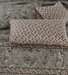 CHIK MULTI 7-PCS KING SIZE COMFERTER SET CS#119878