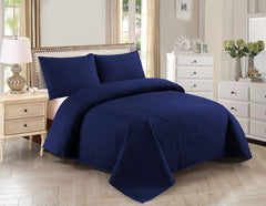 QUILTED BEDSHEET SET - 3 PCS - #BRS17
