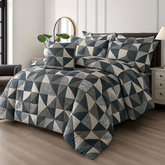 DAVID WARNER 7-PCS KING SIZE COMFERTER SET CS#22223