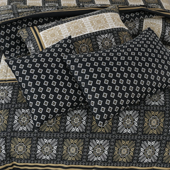 UNIQUE 7-PCS KING SIZE COMFERTER SET CS#17