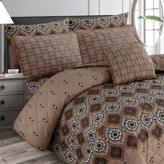 BAROWNI 7-PCS KING SIZE COMFERTER SET CS#125847