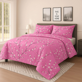 PINK TAIL Bedsheet Set 3 Pcs BS#170980 (Premium)