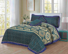 HEAVY PALACHI BED SHEET SET 5PCS