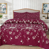 DREAM GULAB Bedsheet Set 3 Pcs BS#12090 (Premium)