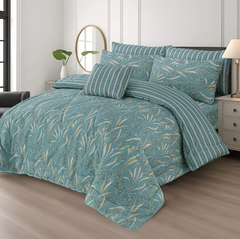 AIDEN 7-PCS KING SIZE COMFERTER SET CS#1187698