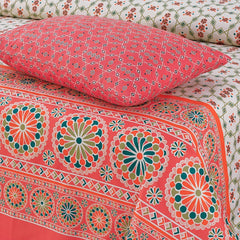 MUSTANG PINK Bedsheet Set 3 Pcs BS#170 (Premium)