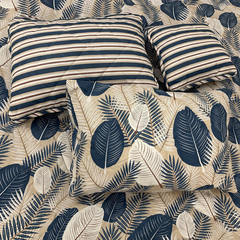 FAVERFEW 7-PCS KING SIZE COMFERTER SET CS#164