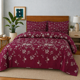DREAM GULAB Bedsheet Set 3 Pcs BS#12090 (Premium)