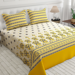 PRIME ROSE  Bedsheet Set 3 Pcs BS#335 (Premium)