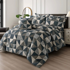 DAVID WARNER  7-PCS  KING SIZE COMFERTER SET  CS#22223