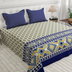 EMAIL  Bedsheet Set 3 Pcs BS#334 (Premium)
