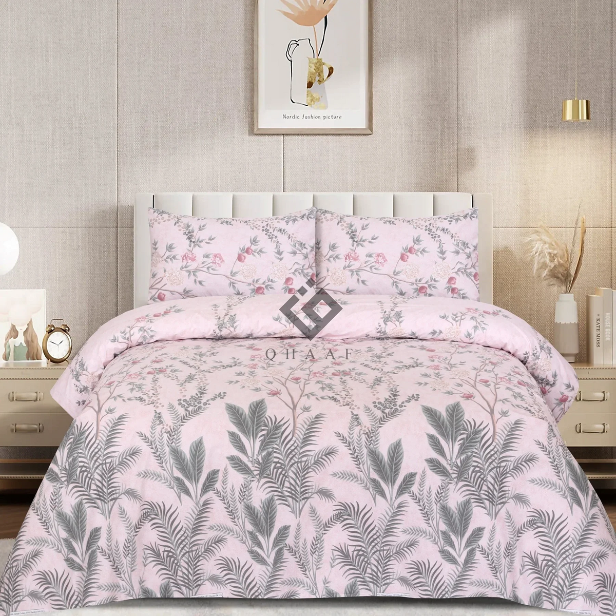 MEZN  Bedsheet Set 3 Pcs BS#330 (Premium)