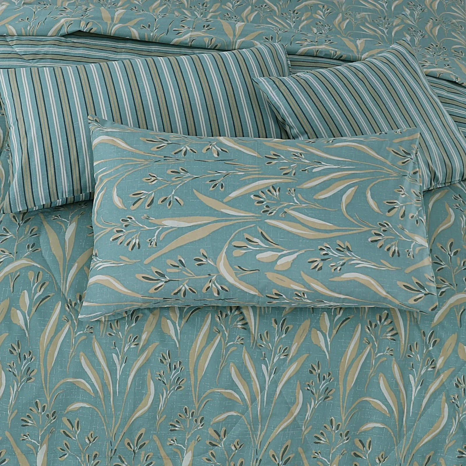 AIDEN 7-PCS  KING SIZE COMFERTER SET  CS#1187698