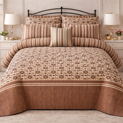 COMFERY  7-PCS  KING SIZE COMFERTER SET  CS#661