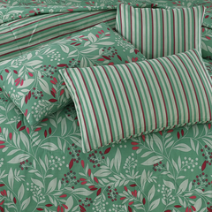 AMARAN PAROT  7-PCS  KING SIZE COMFERTER SET  CS#555