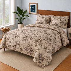 BUTTERBARONI   Bedsheet Set 3 Pcs BS#1260901 (Premium)
