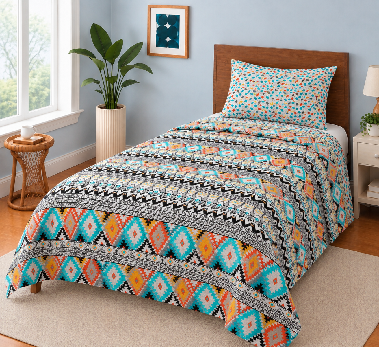 ZIB MULTI  SINGLE  BESHEET 2 PCS  SET -PC 20 (Premium)