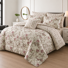 Daisy Falroal Beauty 7-PCS  KING SIZE COMFERTER SET  CS#(22235)
